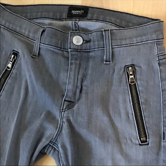 Hudson Stark Moto Skinny Jeans - Picture 4 of 6